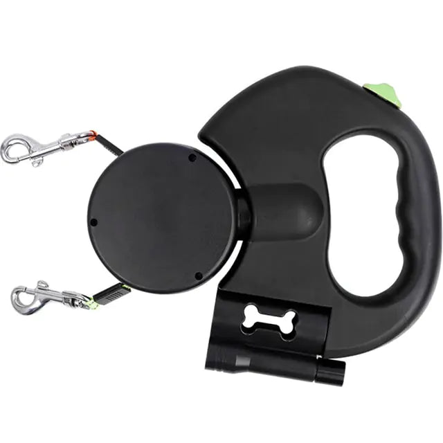 Automatic Dual Retractable Dog Leash